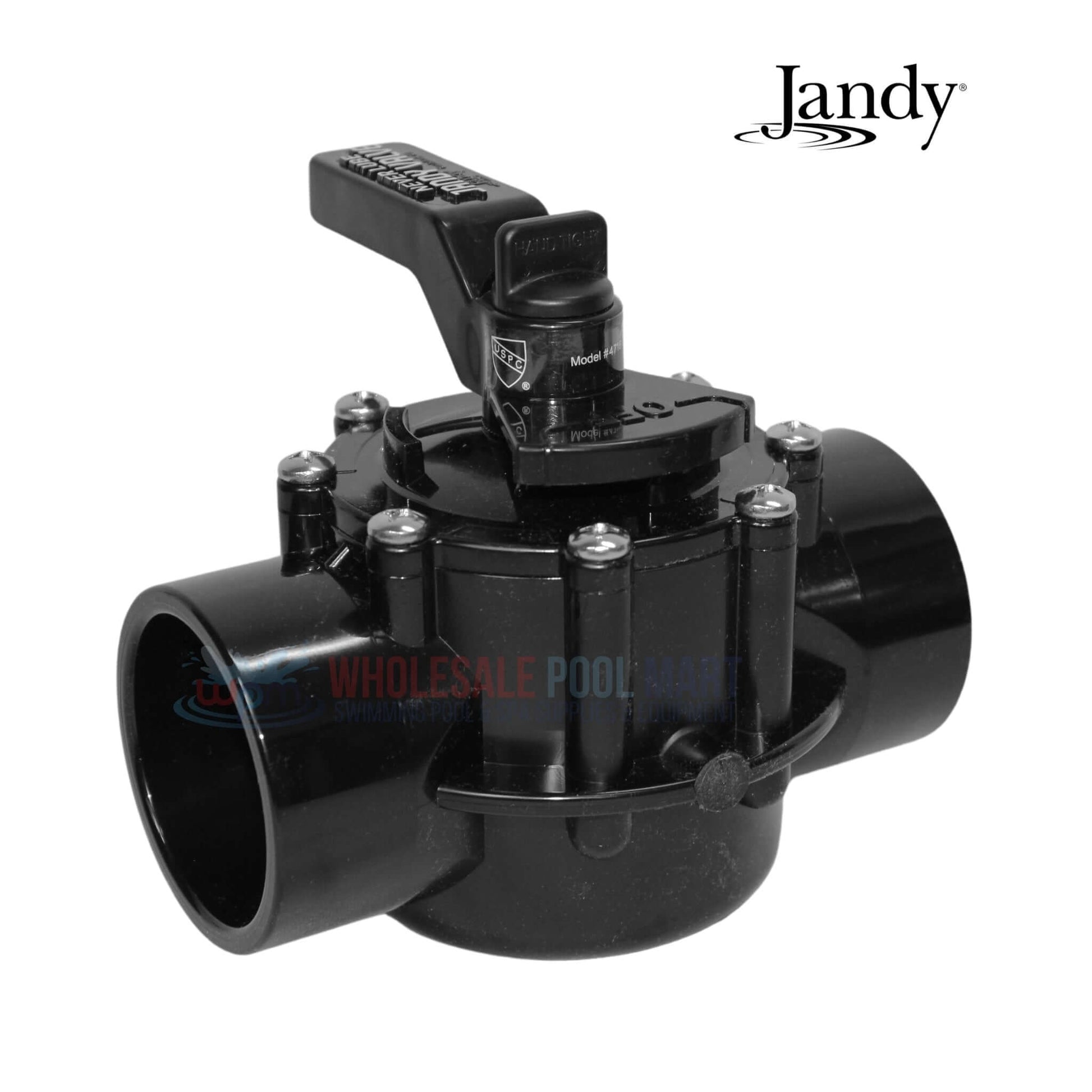 Jandy Neverlube 2 Port Diverter Valve 4716 by Wholesale Pool Mart, durable CPVC, maintenance-free, efficient flow management.