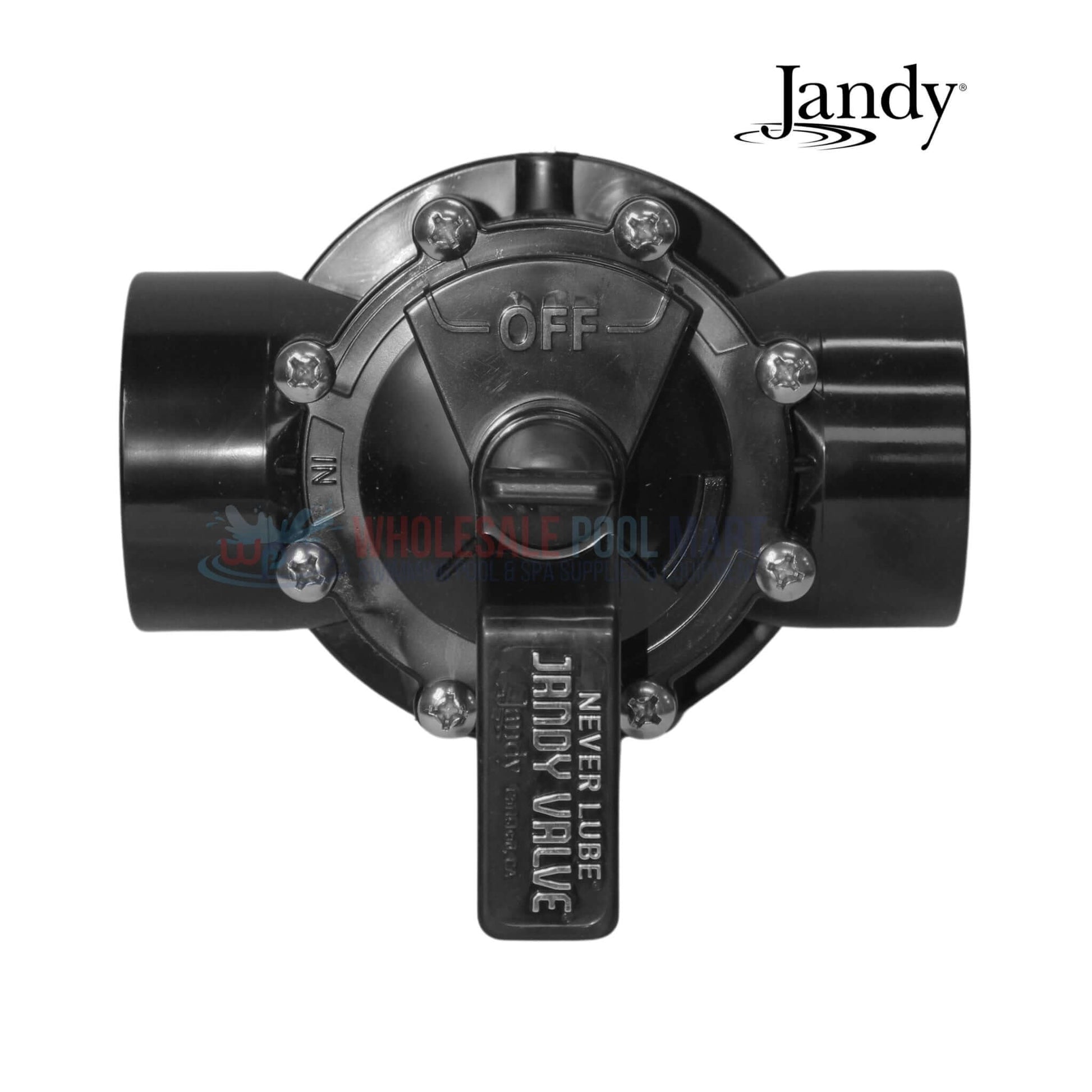 Jandy Neverlube 2-Port Diverter Valve 4716 for pool systems – available at Wholesale Pool Mart WPM.