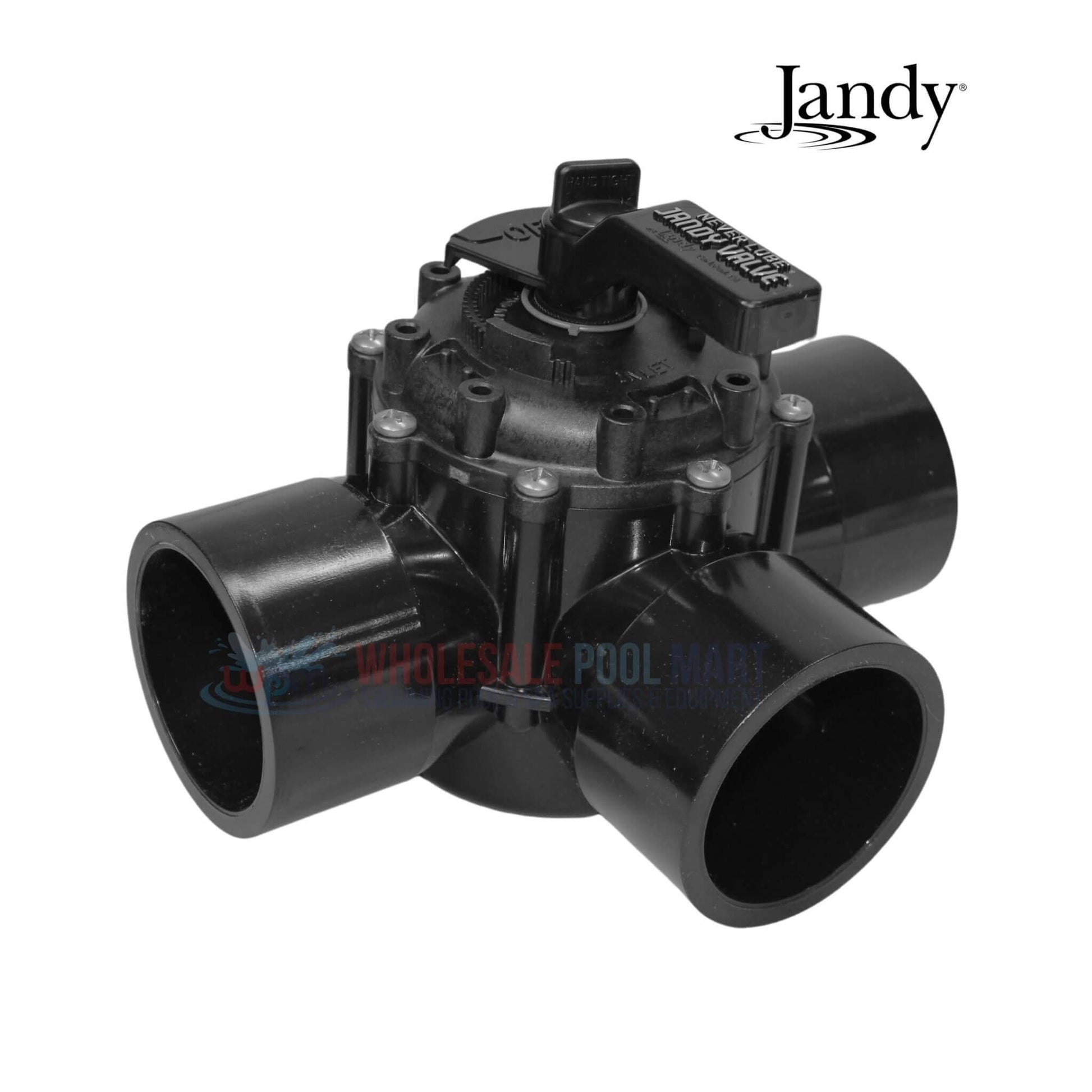 Jandy Neverlube 3-Port Diverter Valve 2.5"-3" 4719 | Maintenance-free durable valve | Wholesale Pool Mart WPM