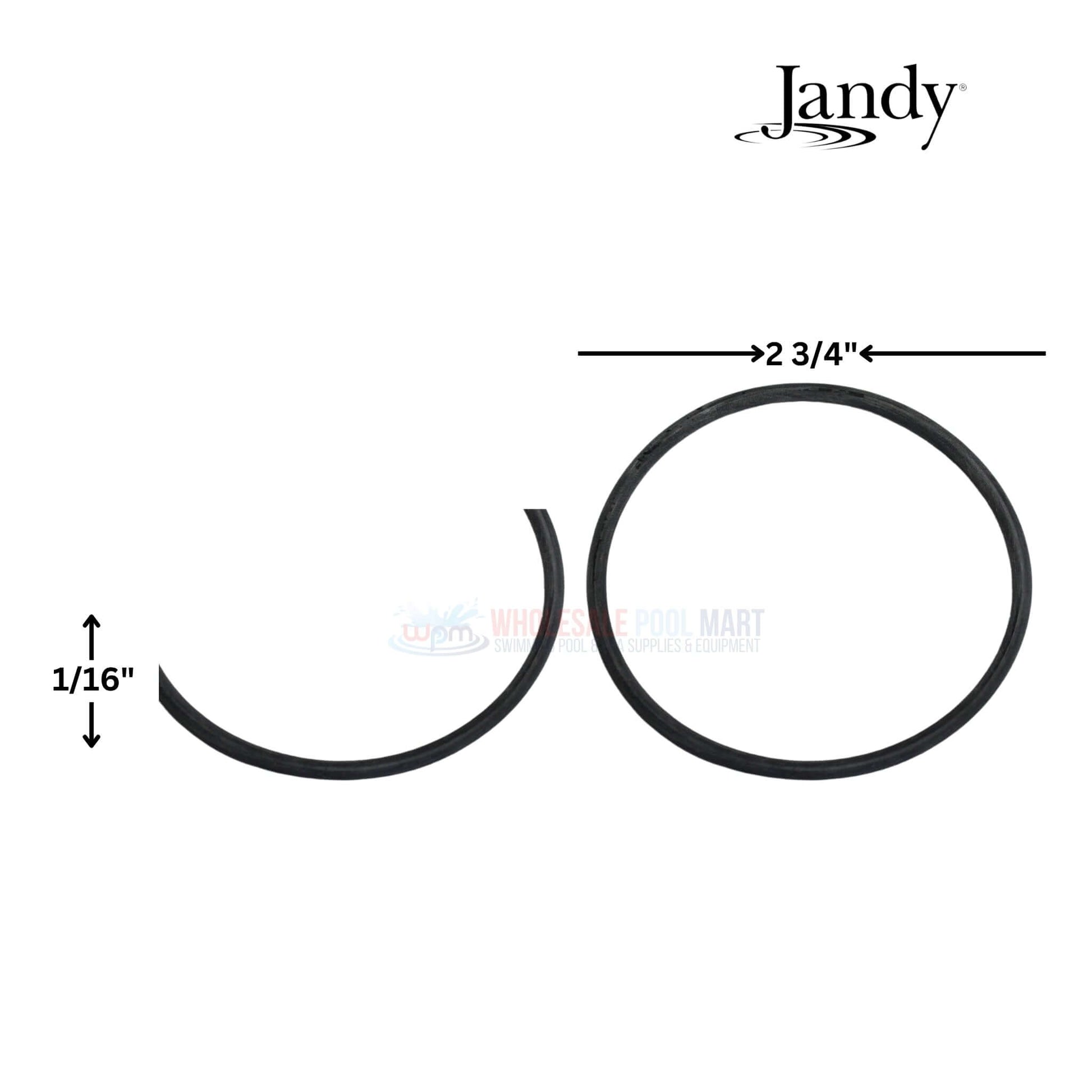 Jandy O-Ring Kit R0358000 dimensions 2 3/4 inch and 1/16 inch | Wholesale Pool Mart WPM