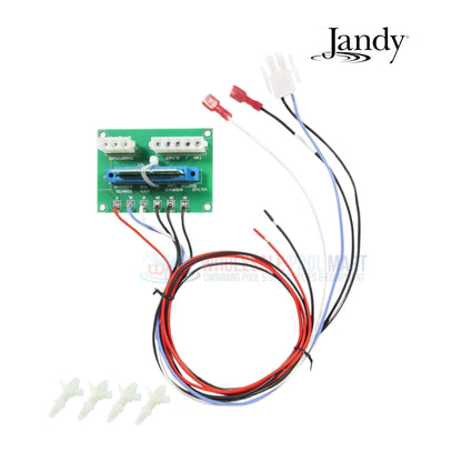 Jandy Power Distribution Board R0458100 for LXi JXi heaters at Wholesale Pool Mart WPM, featuring wiring connections.