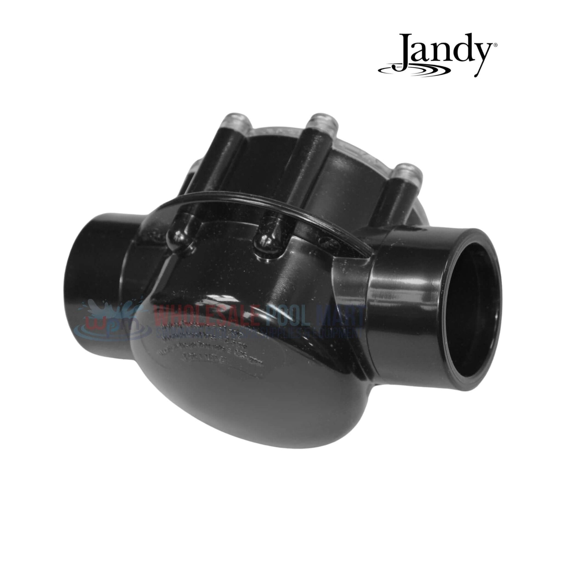 Jandy Swing Straight Check Valve 7305 for pool and spa systems, Wholesale Pool Mart WPM, durable CPVC construction.