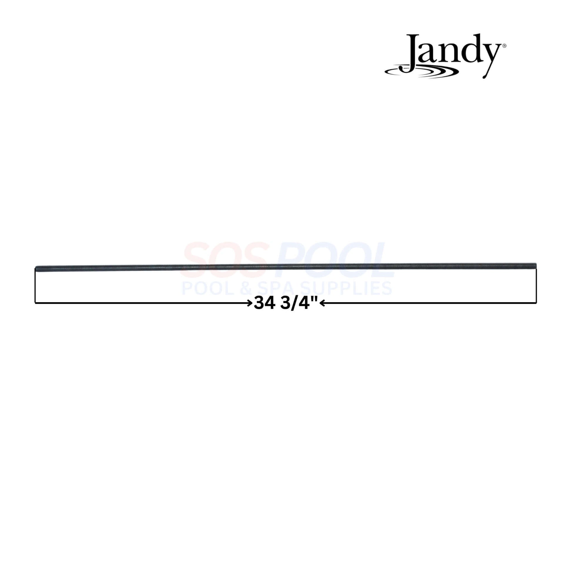 Jandy Tie Rod with Knob for DEV60 DEL60 Filters | 34 3/4 inches | WPM Wholesale Pool Mart