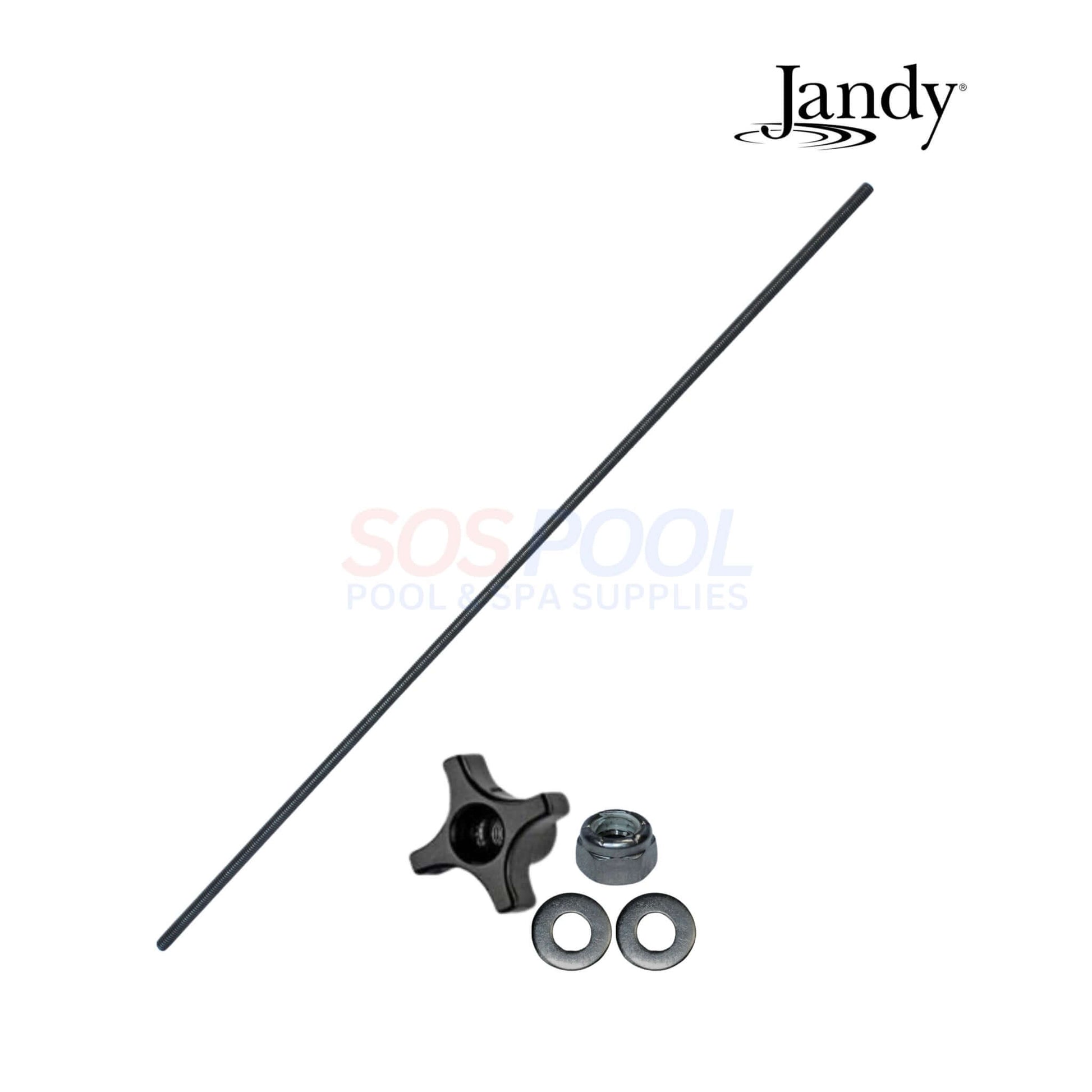 Jandy Tie Rod With Knob and Lock Nuts for DEV60 and DEL60 Filters at Wholesale Pool Mart WPM.