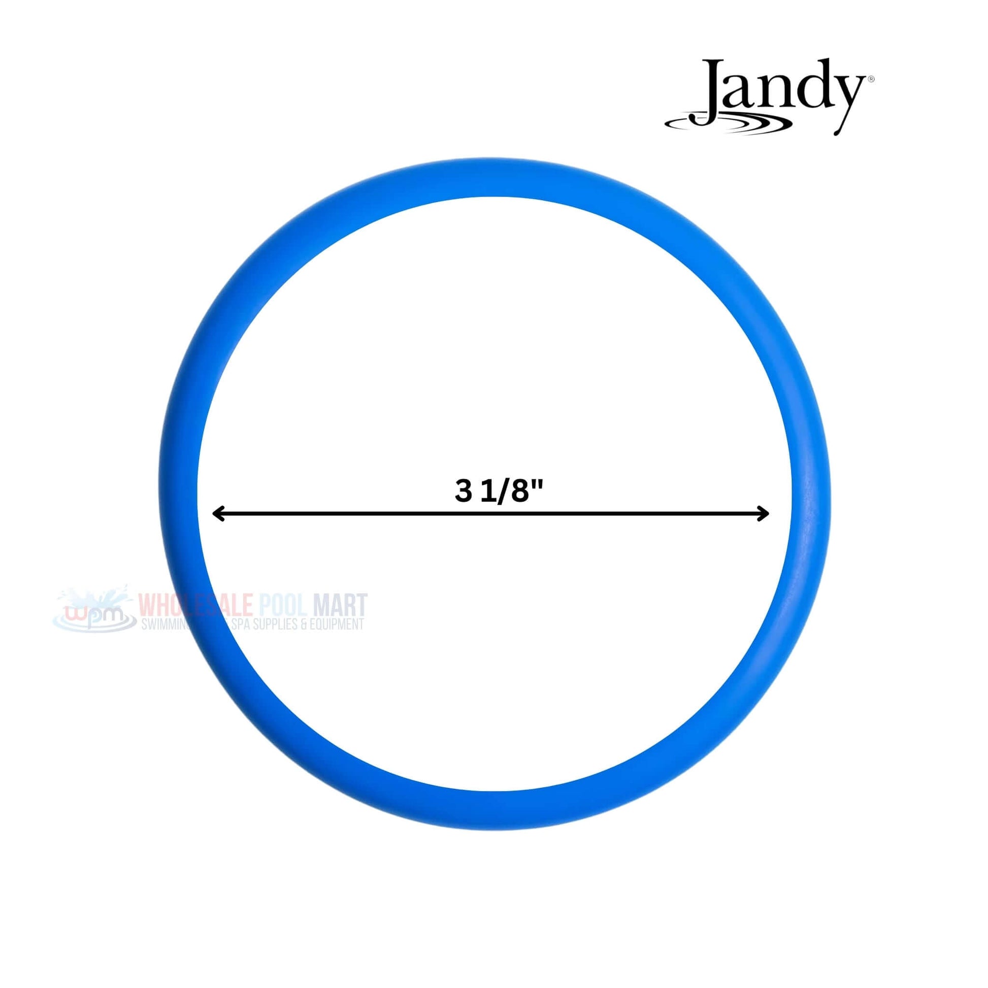 Jandy diffuser O-ring 3 1/8" for FloPro pumps at Wholesale Pool Mart WPM, ensuring leak-free assembly.
