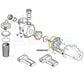 Exploded view of Jandy Diffuser and Impeller Hardware Kit R0480400 by Wholesale Pool Mart WPM for FloPro Pumps.