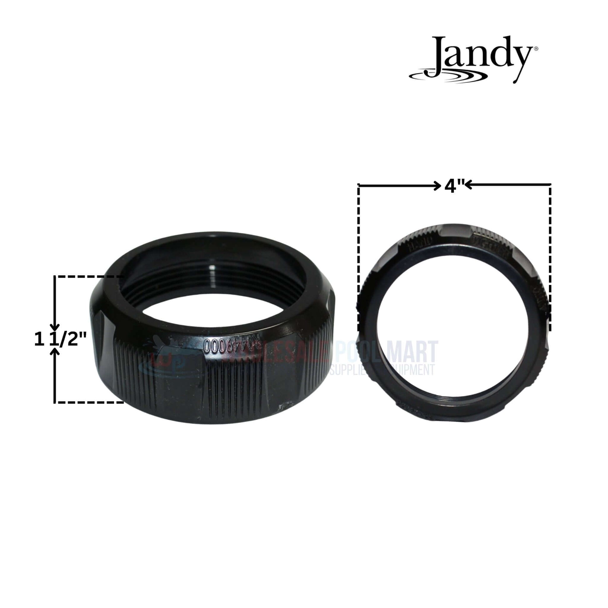 Jandy Drain Cap Assembly with O-Ring, R0523000 at Wholesale Pool Mart WPM, 4 inch by 1.5 inch, durable design for JXI heaters.