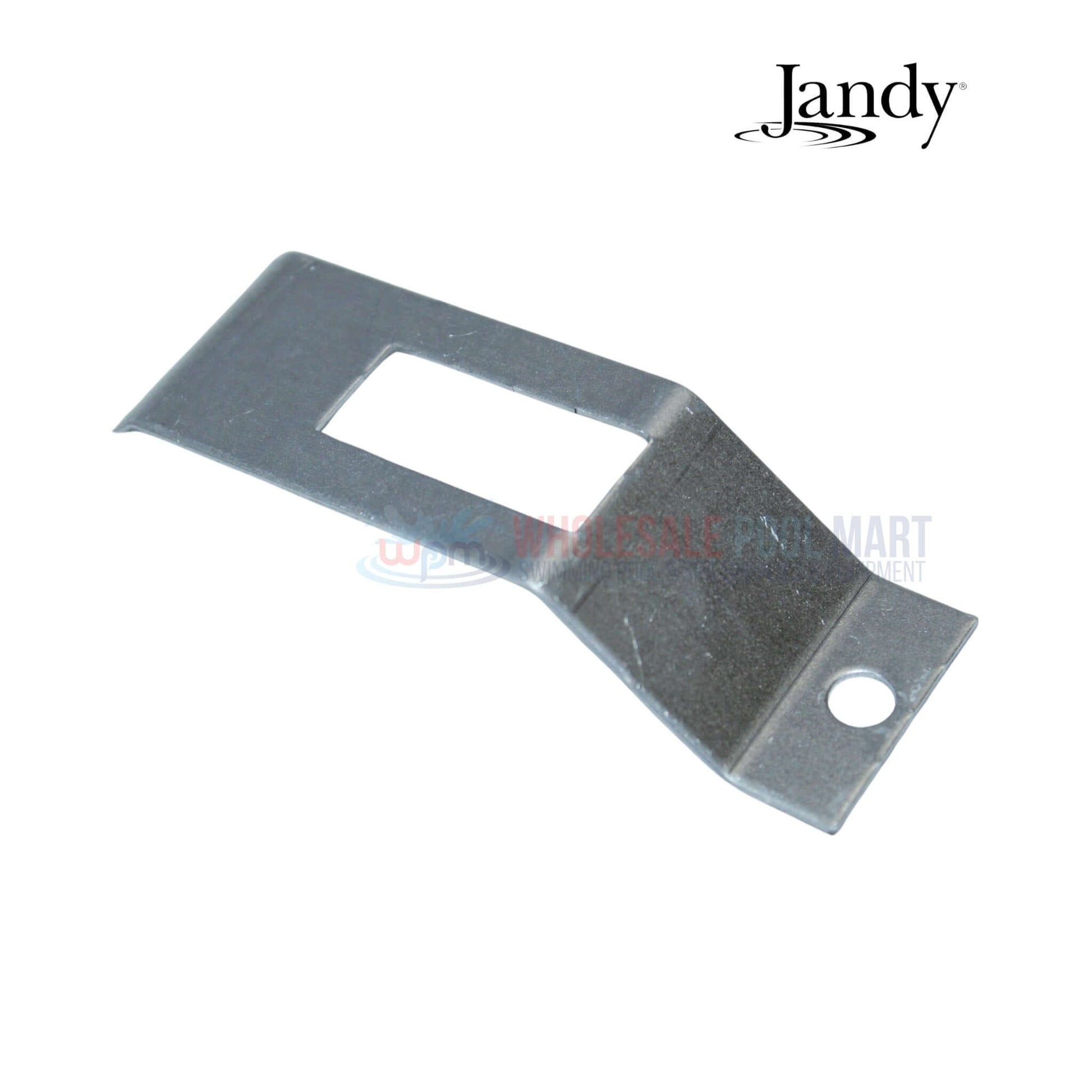 Jandy metal bracket for pool heater parts at Wholesale Pool Mart WPM, compatible with various Jandy models.