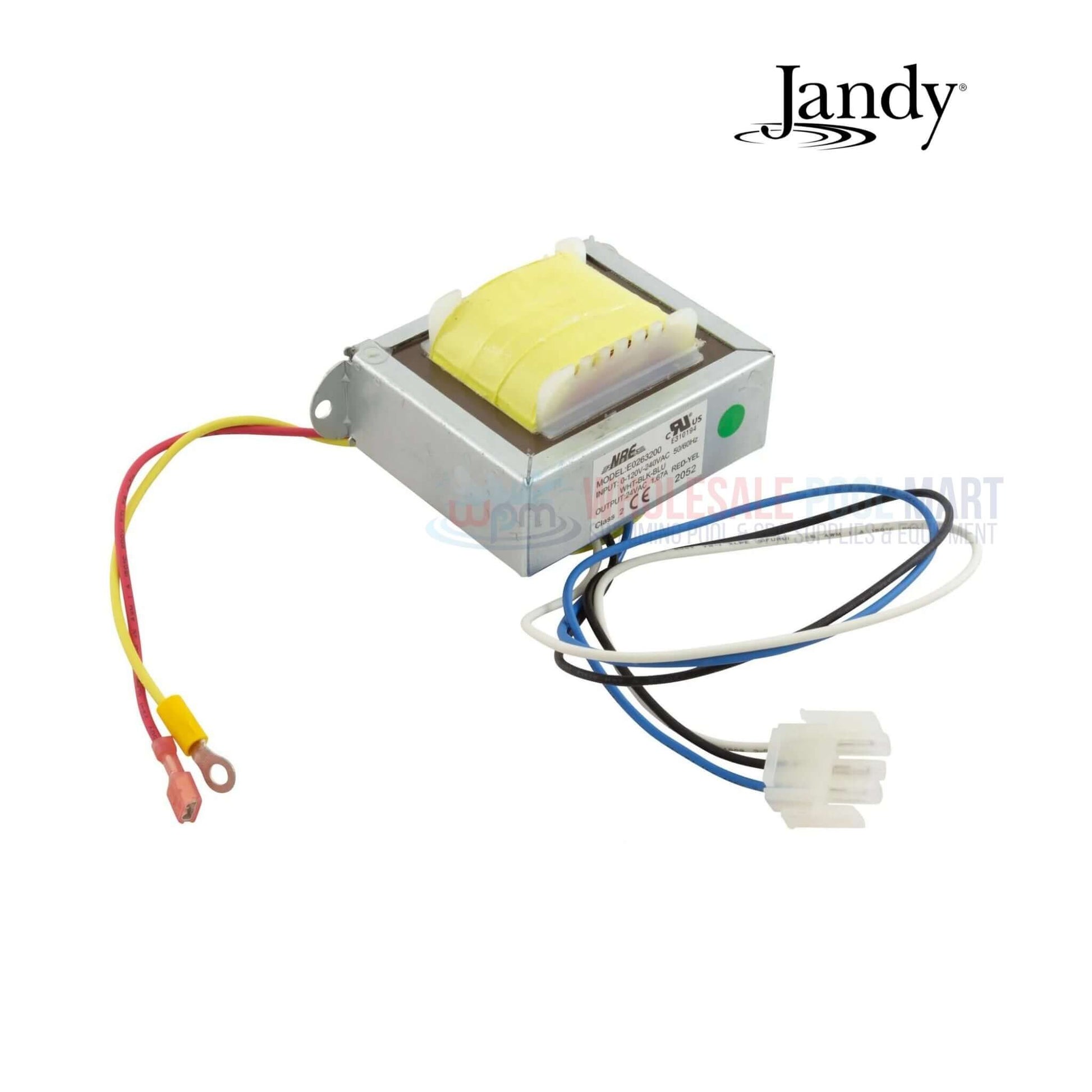 Jandy Transformer R0456300 for LXi heaters at Wholesale Pool Mart WPM, efficient electrical power conversion.