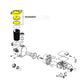 Jandy Zodiac Lid with Locking Ring and Seal Replacement Kit diagram | Wholesale Pool Mart WPM | R0445800