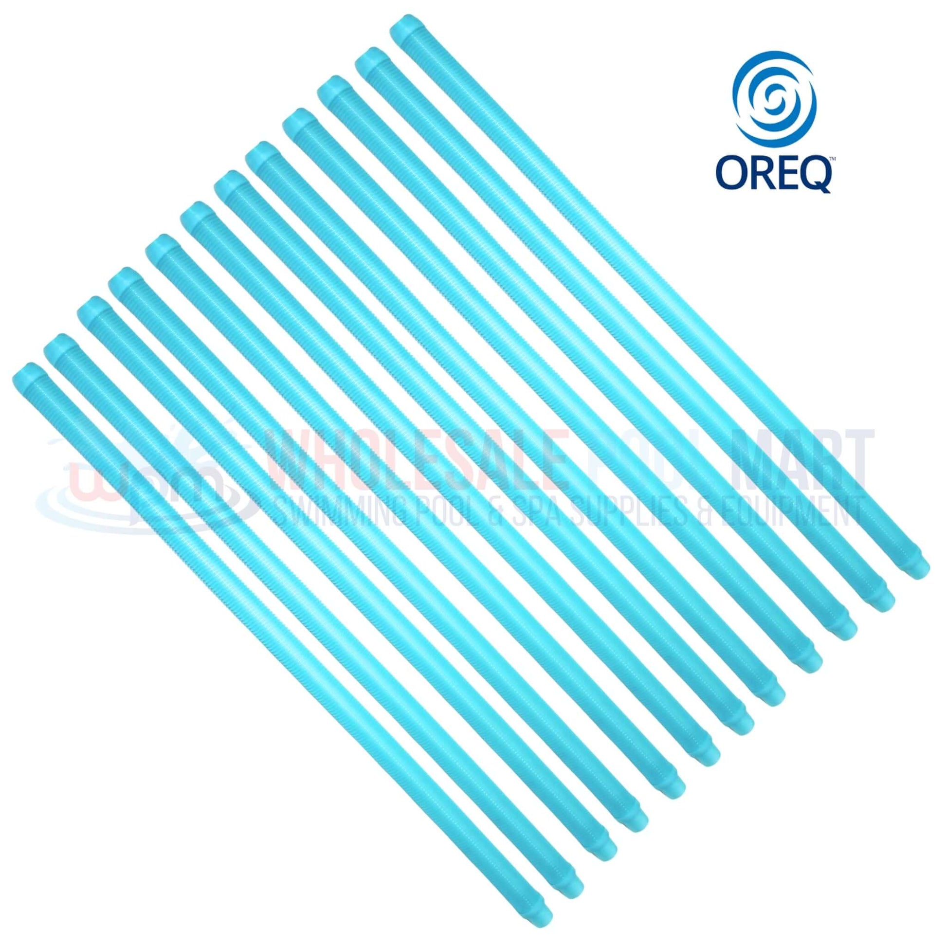 OREQ Pool Cleaner Hose Sectional Connector - Aqua | 4' ft | APC204A | Universal Replacement | Wholesale Pool Mart WPM