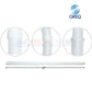 OREQ sectional connector hose for automatic pool cleaner, 4ft, universal replacement by Wholesale Pool Mart WPM.