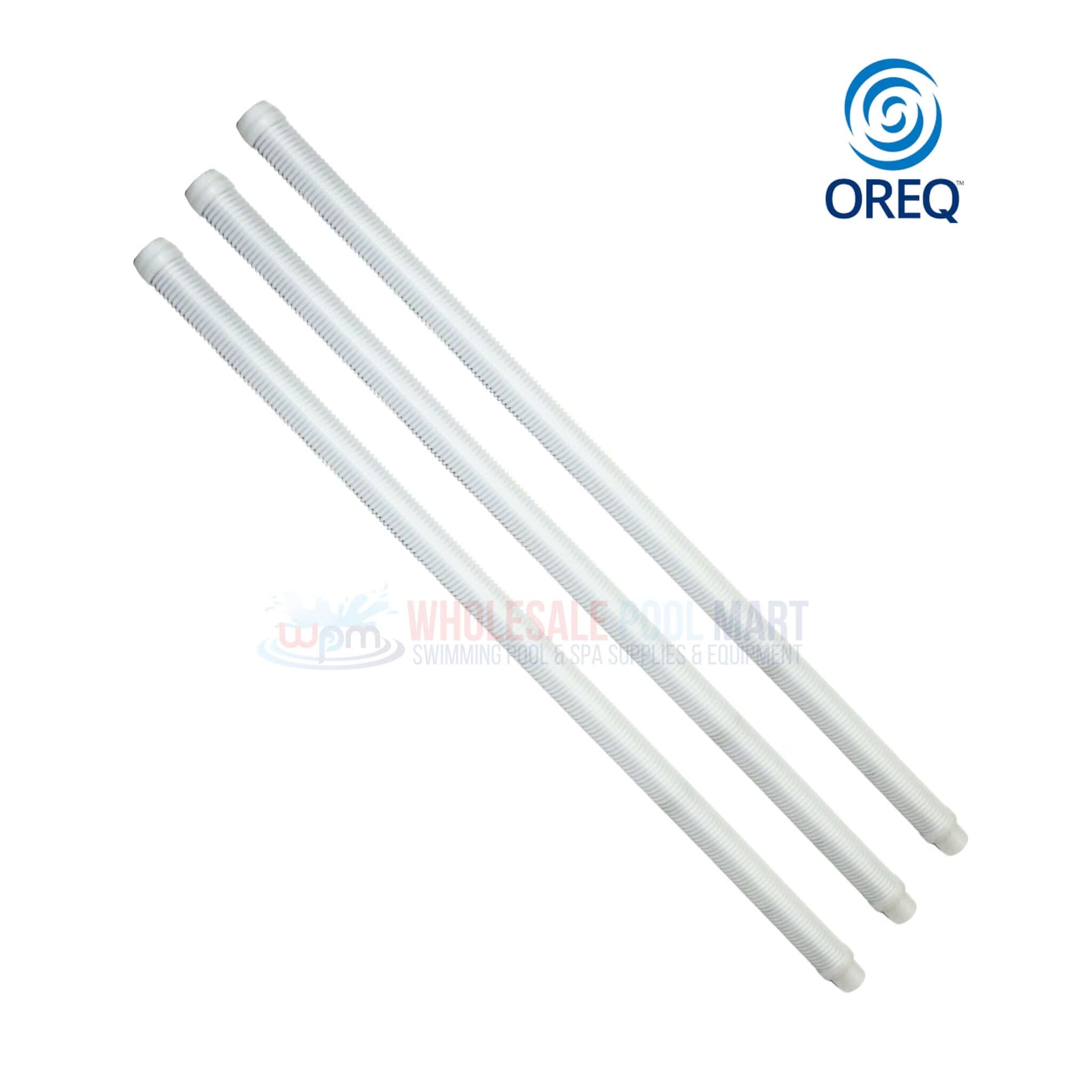 OREQ Sectional Connector Hose for automatic pool cleaner, clear, universal, 4' Ft, from Wholesale Pool Mart WPM.