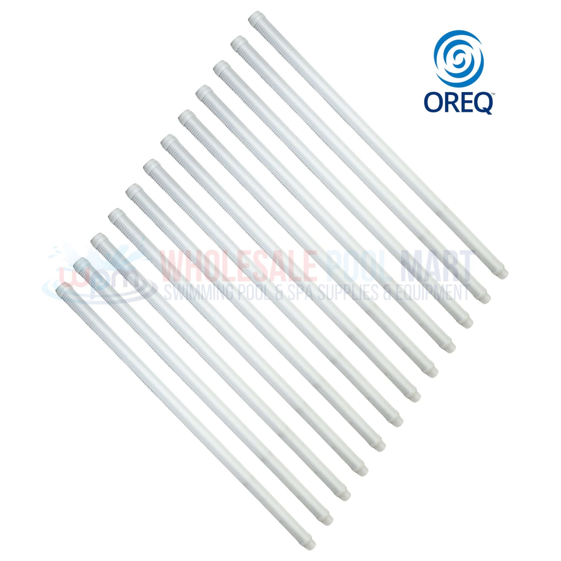 OREQ Sectional Connector Hose for Automatic Pool Cleaner Vacuum, clear 4 ft, from Wholesale Pool Mart WPM.