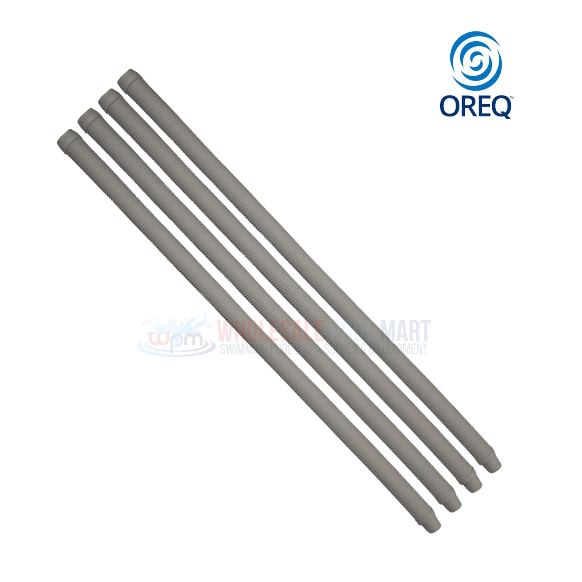 OREQ Sectional Connector Hose for Automatic Pool Cleaner, 4' Ft, Forest Gray, Wholesale Pool Mart WPM