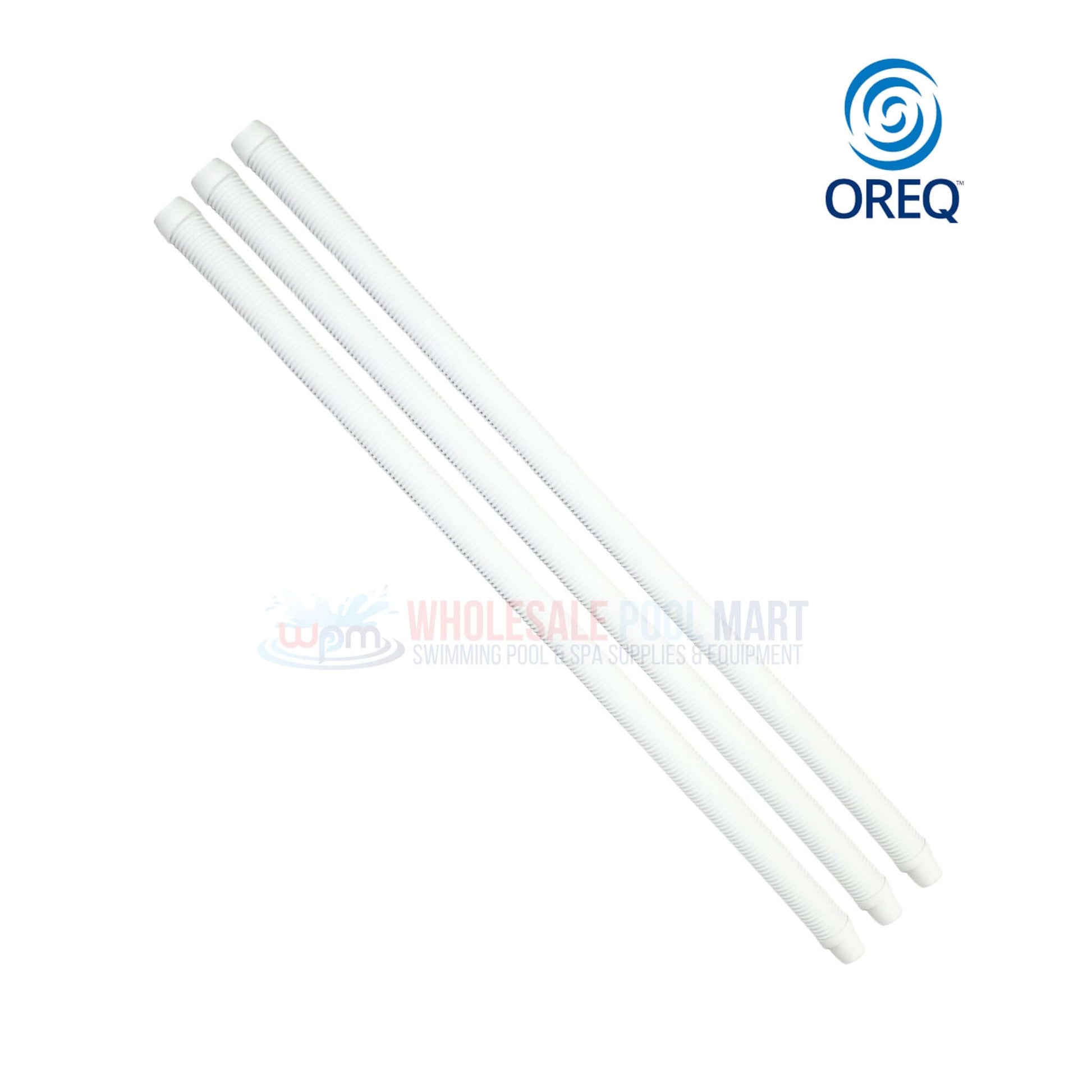 OREQ Sectional Connector Hose for Automatic Pool Cleaner. White 4' Ft at Wholesale Pool Mart WPM.