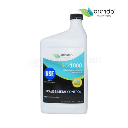 Orenda SC-1000 Scale and Metal Control 32 oz for pools, available at Wholesale Pool Mart WPM.