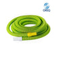 Oreq Pro Master Flex Pool Vacuum Hose in green, 1.5 inch, 45ft, designed for heavy-duty use by Wholesale Pool Mart WPM.