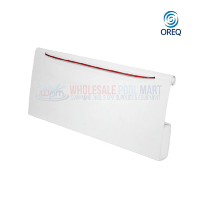 Oreq Skimmer Weir Gate 8" SW911 at Wholesale Pool Mart WPM, durable plastic for pool maintenance and cleanliness.