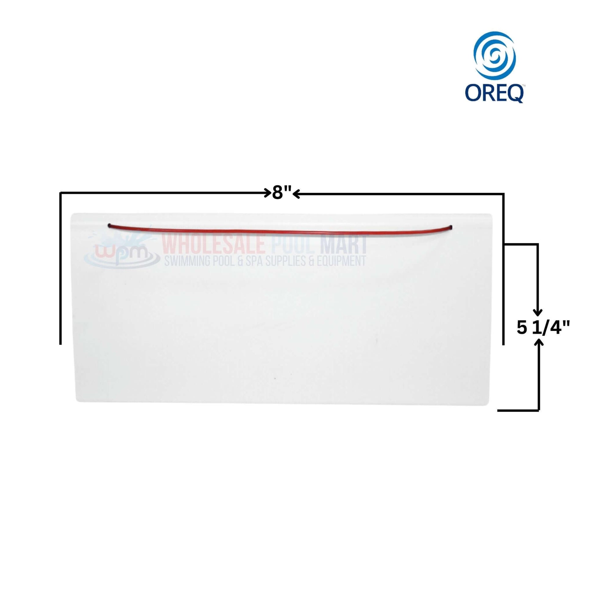 Oreq Skimmer Weir Gate 8" SW911 for pool maintenance, durable plastic, from Wholesale Pool Mart WPM.