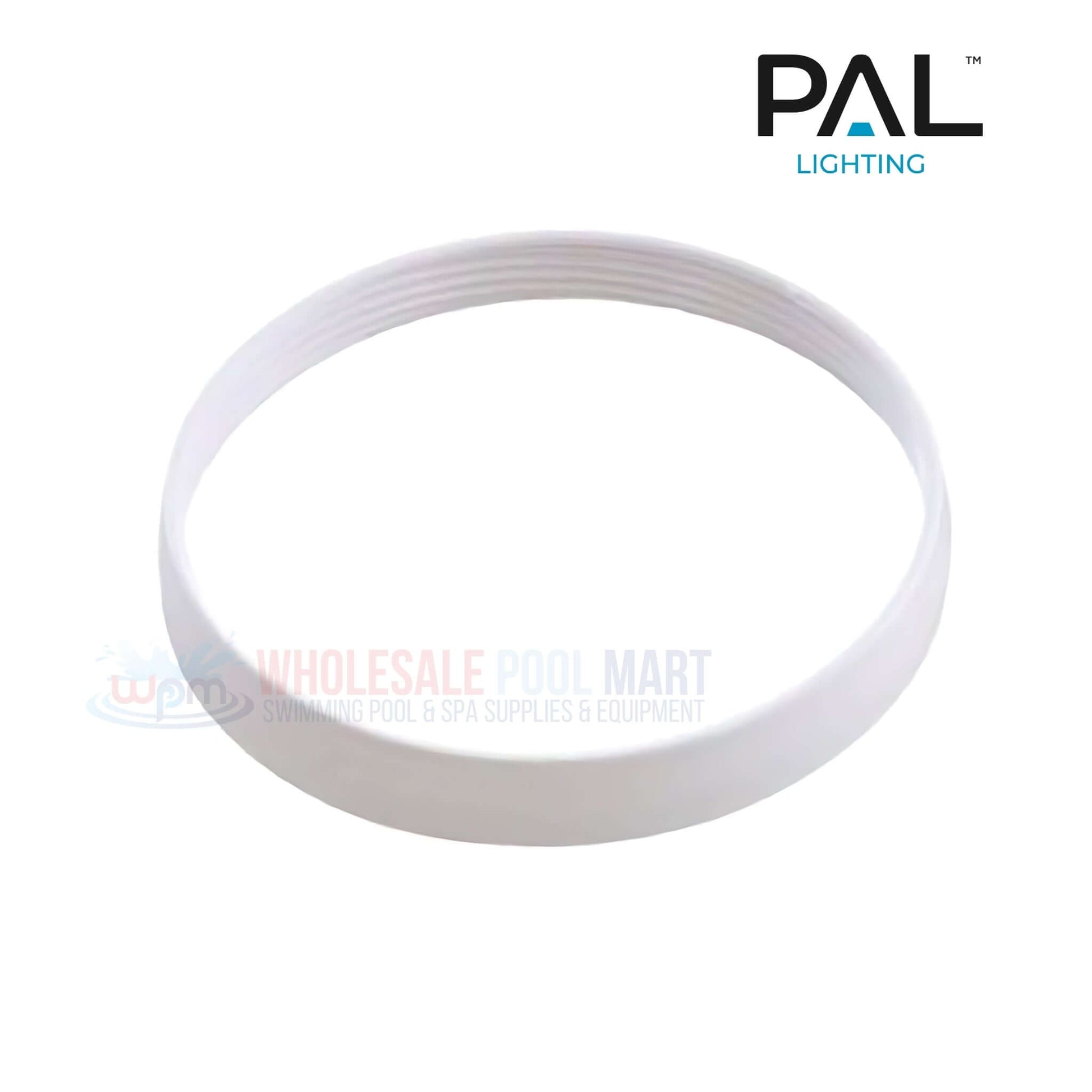 PAL Lighting Treo Max Dress Ring 64-EGTMXDR-W in white from Wholesale Pool Mart WPM, stylish and durable accessory.