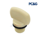 PC&G Drain Plug With O-Ring For Pentair Whisperflo And Intelliflo Pumps | Almond | 071131 | PCG071131