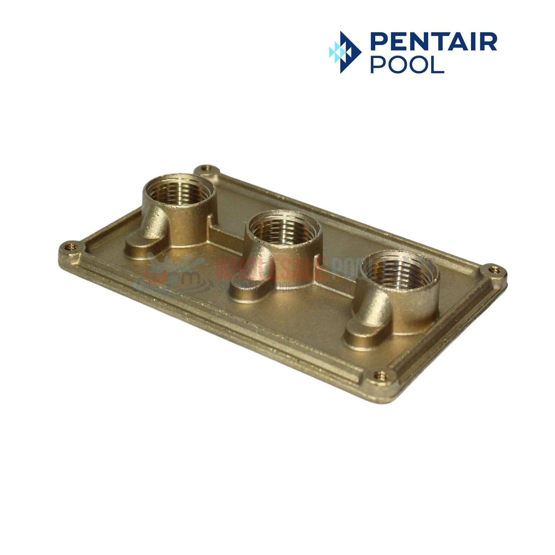 Pentair Brass Junction Box 78310500 for Pool Lighting | 3 Ports | Wholesale Pool Mart WPM