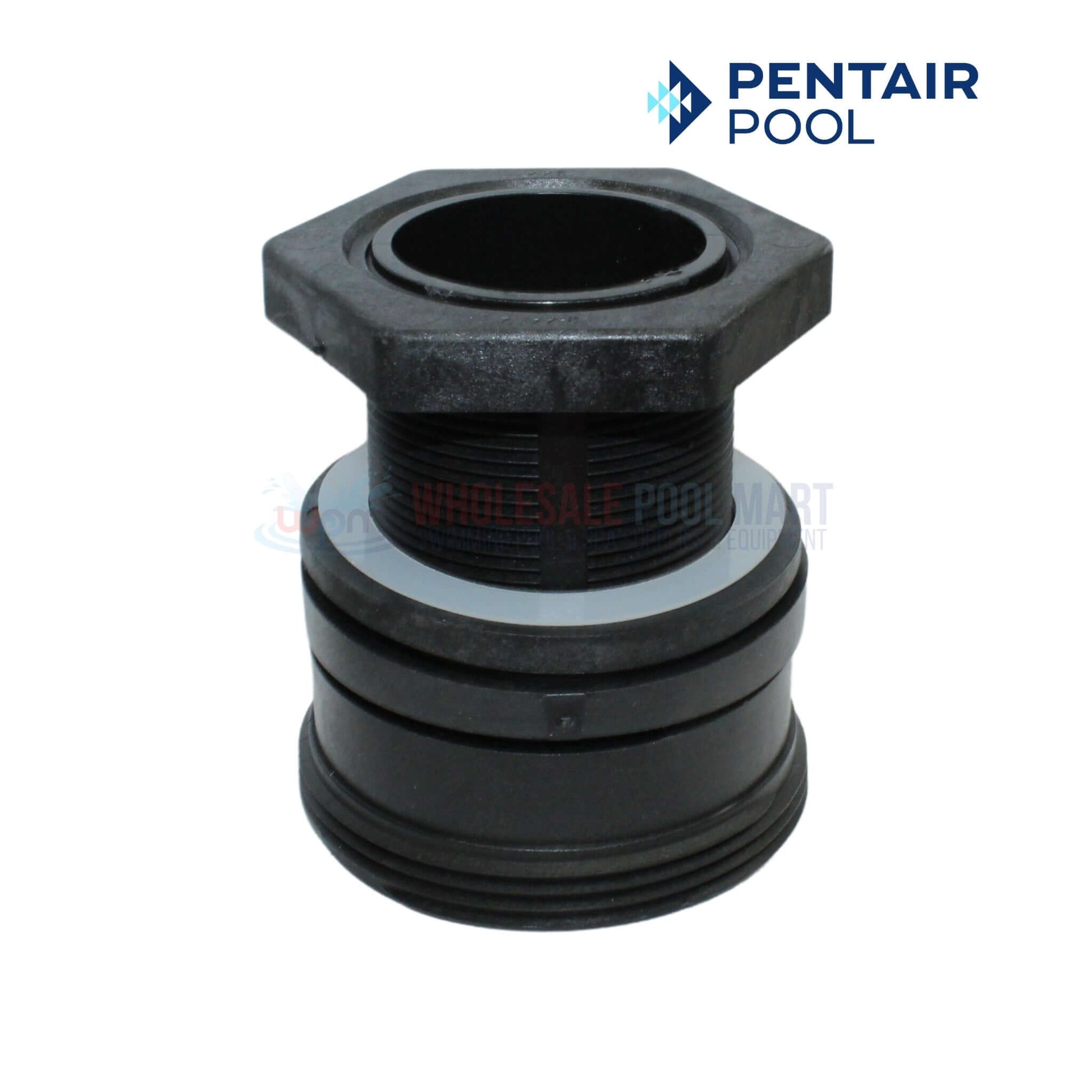Pentair Bulkhead Kit 154714 for Triton II Filters, 2 inch, from Wholesale Pool Mart WPM, leak-proof connection.