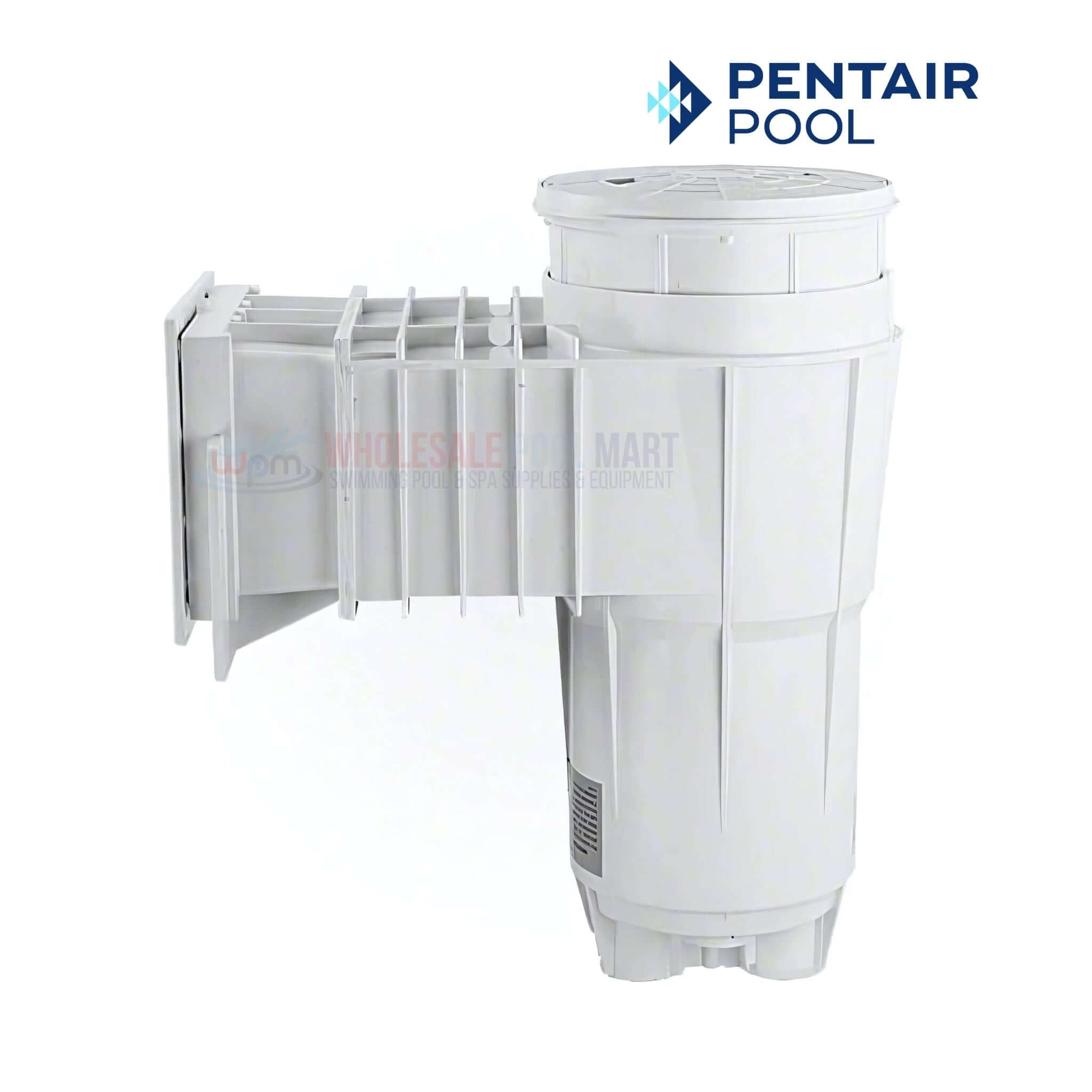 Pentair Bermuda Vinyl Skimmer 506420, 1.5-inch slip ports, durable ABS, Wholesale Pool Mart equipment.