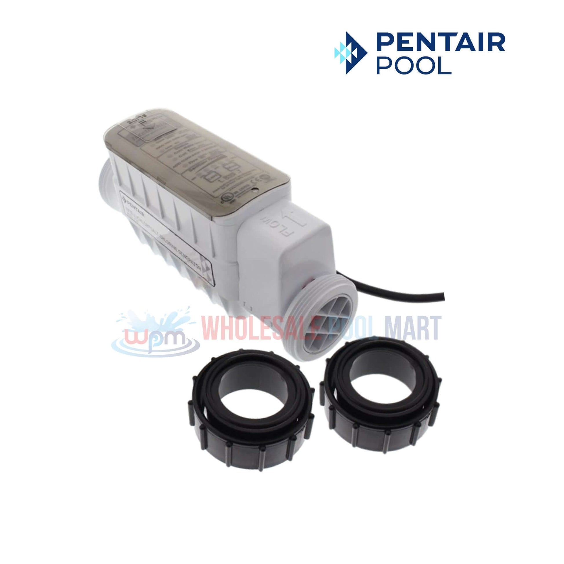 Pentair IntelliChlor IC20 Salt Chlorine Generator with two connectors from Wholesale Pool Mart (WPM).