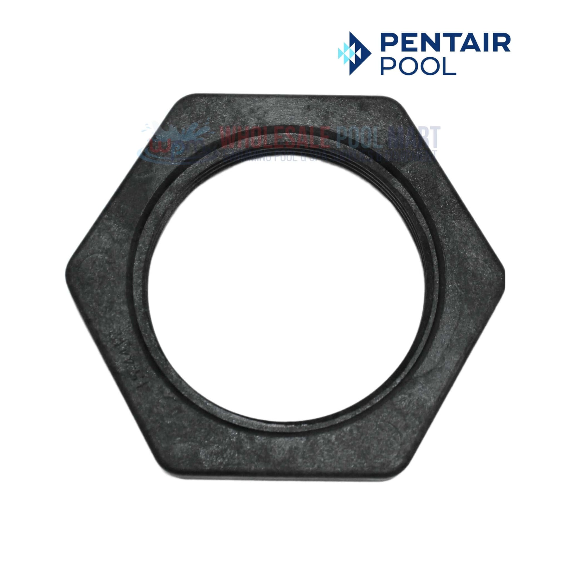 Pentair Internal Bulkhead Locknut 154412, 2-inch replacement part at Wholesale Pool Mart WPM for pool filters.