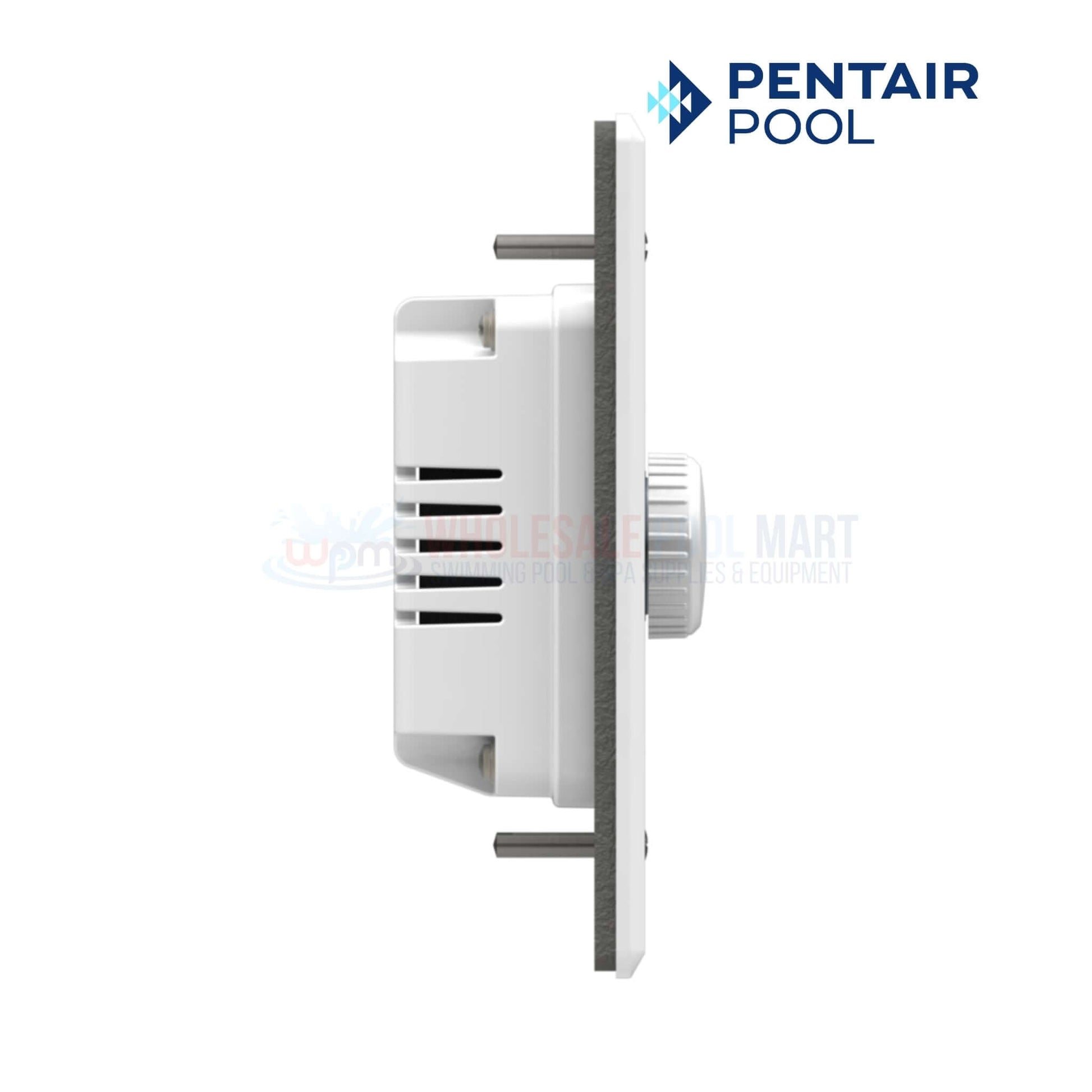 Pentair LED Color Controller 618031 side view from Wholesale Pool Mart. Controls IntelliBrite pool lights with customizable options.