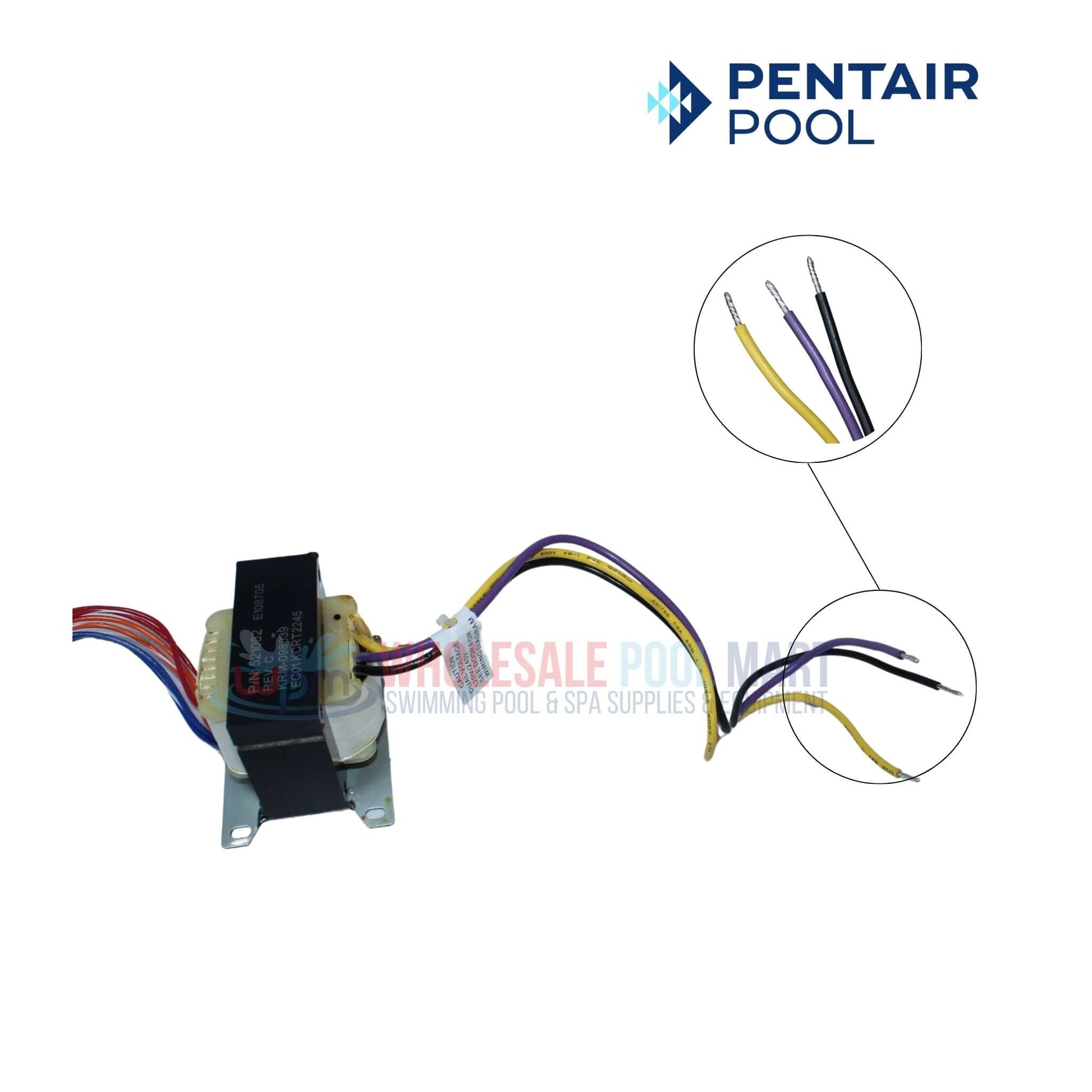 Pentair Load Center System Transformer 521233 for Easytouch, Intellitouch at Wholesale Pool Mart WPM.