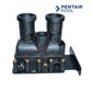 Pentair Manifold for ETI 400 Heaters 476002 at Wholesale Pool Mart WPM, essential for pool and spa heating.