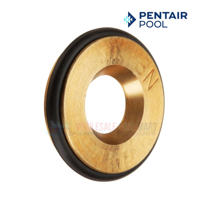 Pentair Pool brass washer with rubber seal for pool equipment, available at Wholesale Pool Mart WPM.