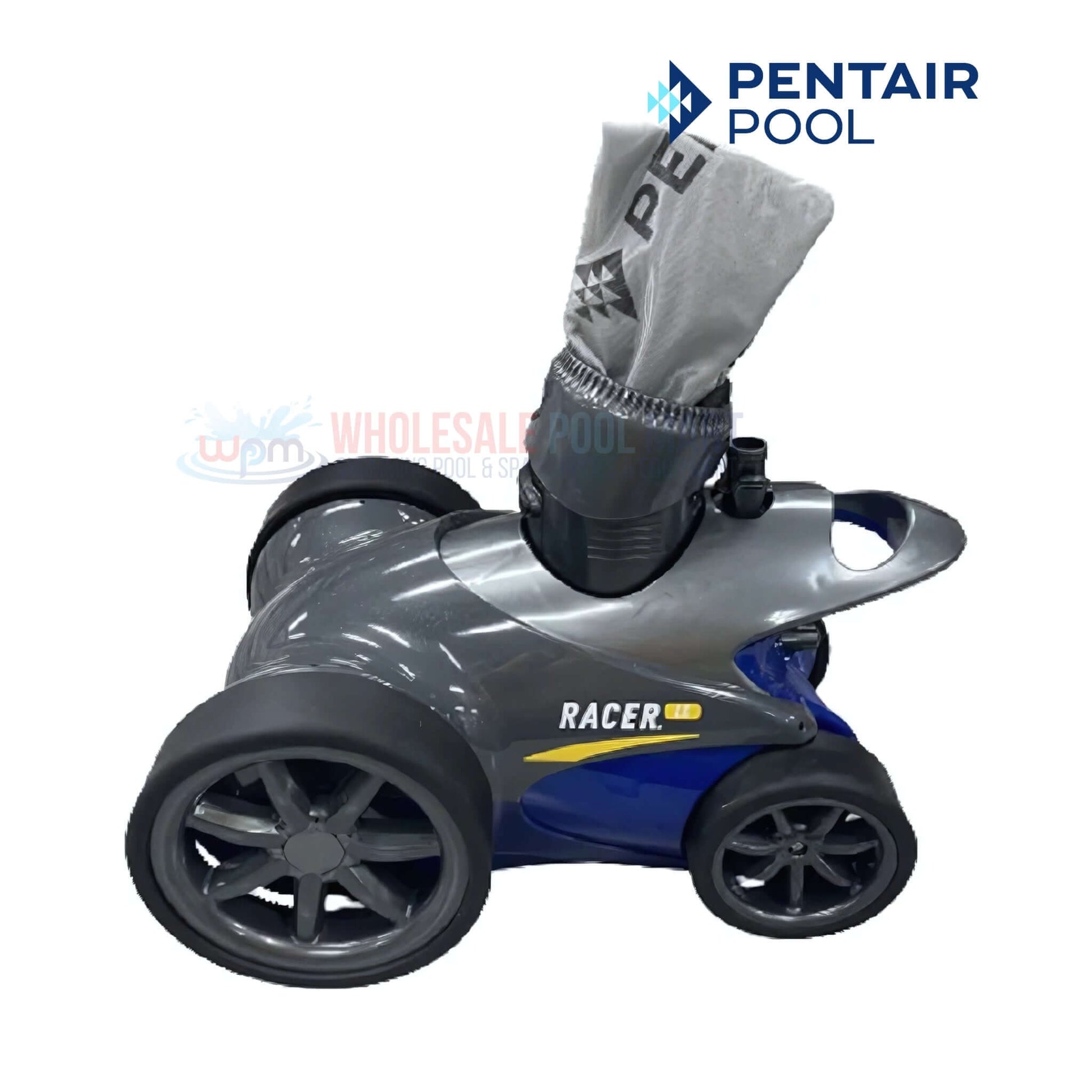 Pentair Racer Pressure Side Cleaner Complete Head Only unit with debris bag from Wholesale Pool Mart WPM