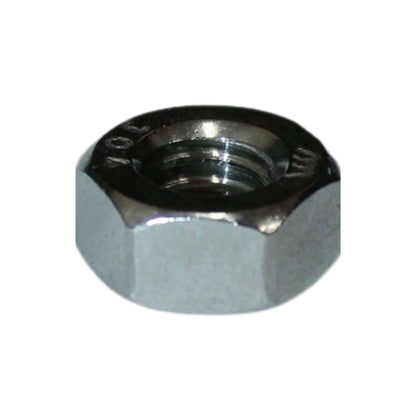 Pentair Stainless Steel Hex Nut 1/4-20 fastener for pool equipment from Wholesale Pool Mart WPM. Durable and corrosion-resistant.