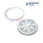 Pentair StarGuard Main Drain Cover with Short Ring, 8 inches, Wholesale Pool Mart WPM, pool safety, 500103.