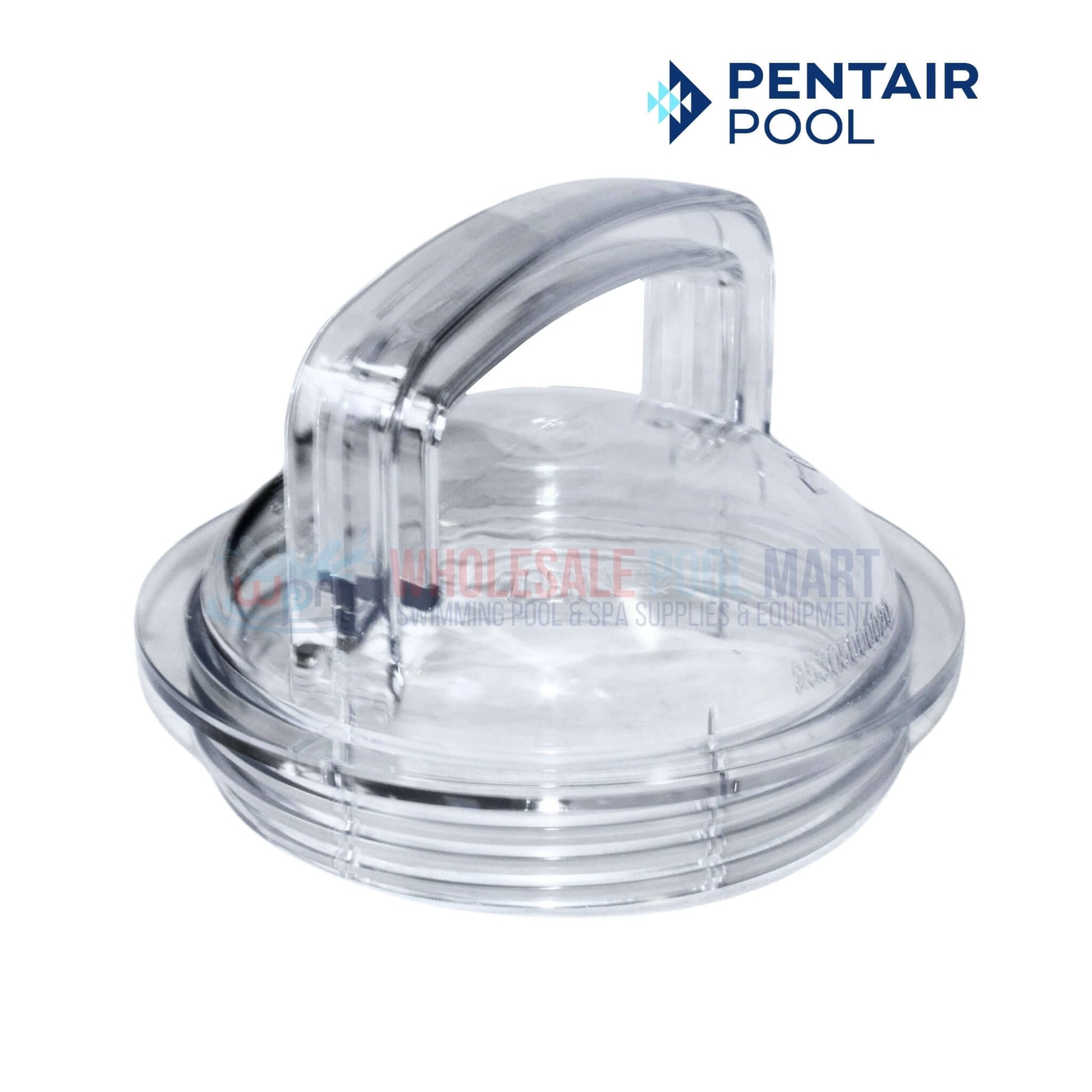 Pentair Strainer Cover Lid 355301 from Wholesale Pool Mart, clear lid for Challenger and Pinnacle pumps, durable with visibility.
