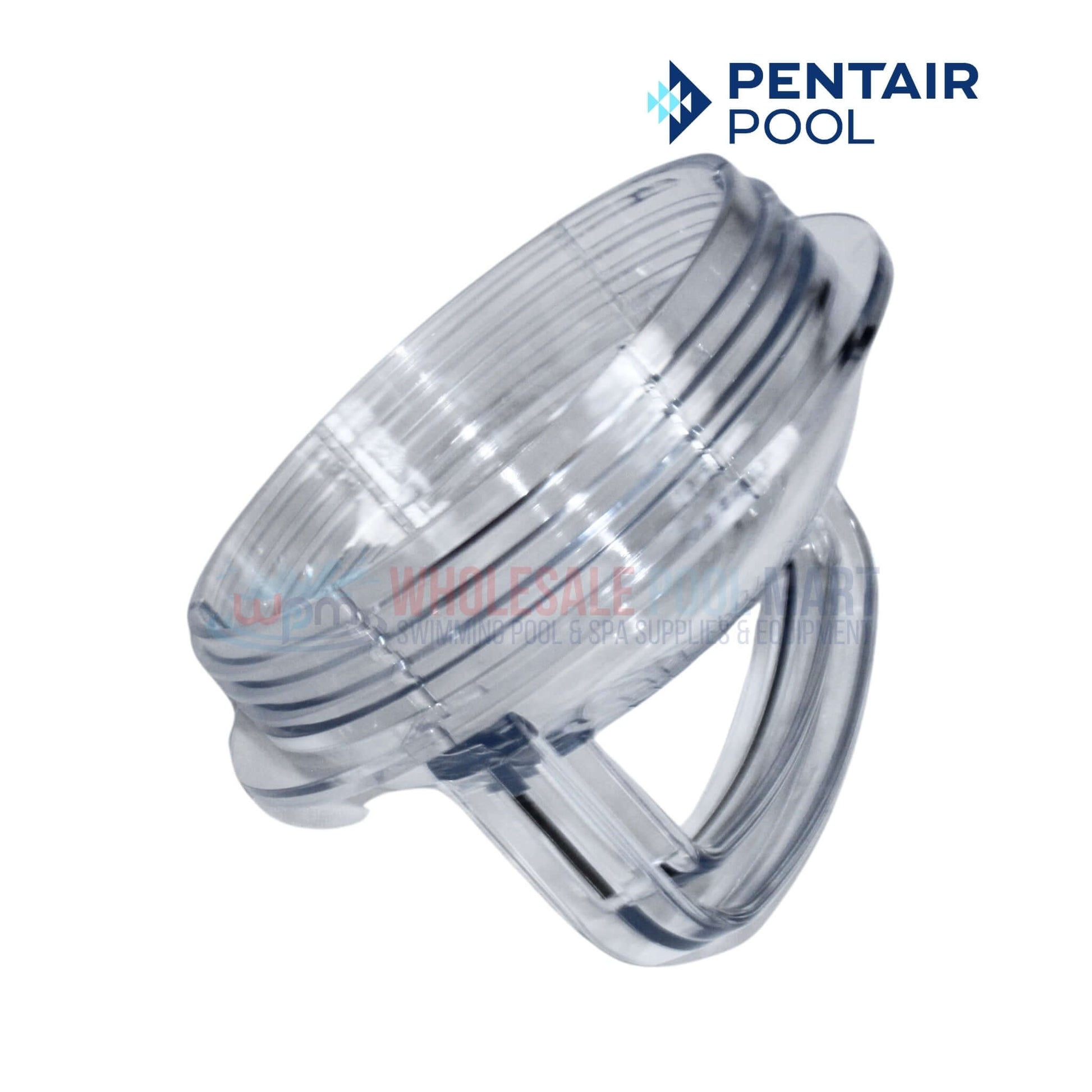 Pentair Strainer Cover Lid 355301 for Challenger Pumps, clear replacement part from Wholesale Pool Mart WPM