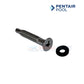 Pentair screw and washer for pool equipment, OEM part from Wholesale Pool Mart WPM, ensuring durability and performance.