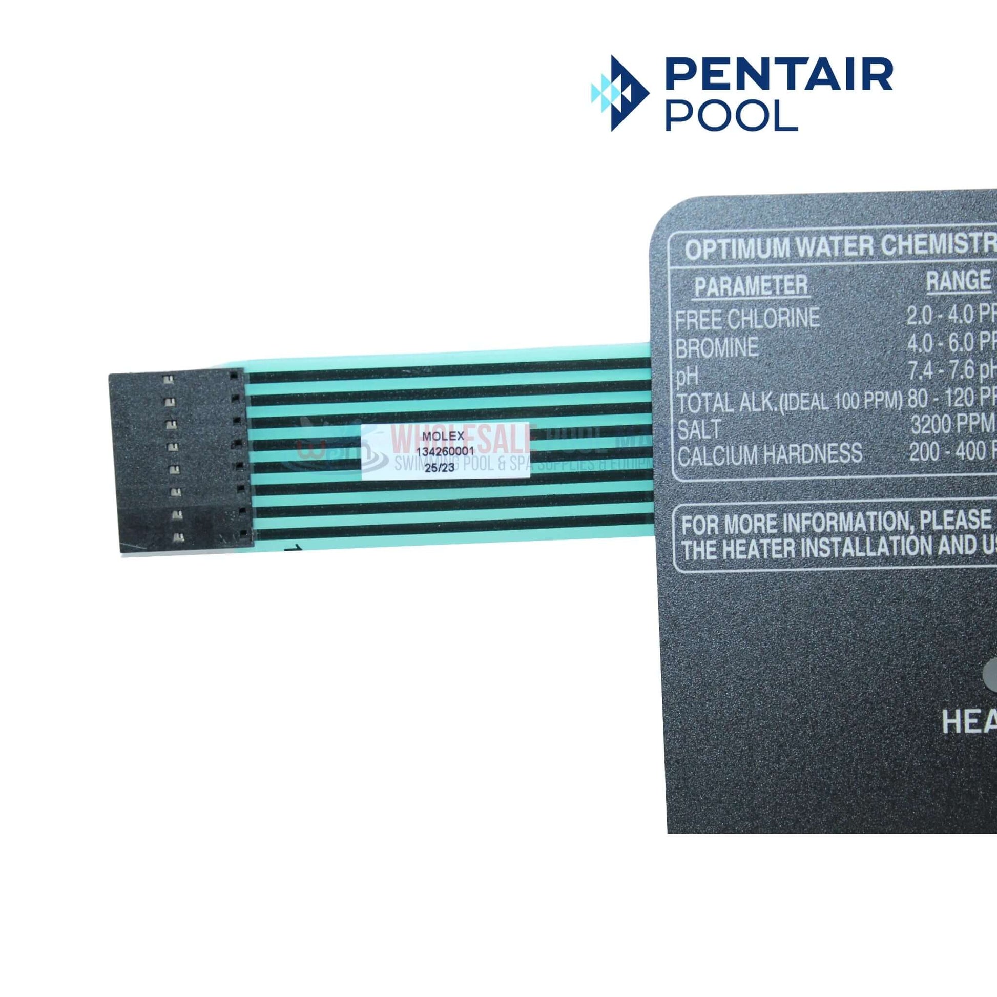 Pentair Pool water chemistry monitor with parameters for Free Chlorine, Bromine, pH, Alkalinity, and Calcium Hardness | Wholesale Pool Mart WPM