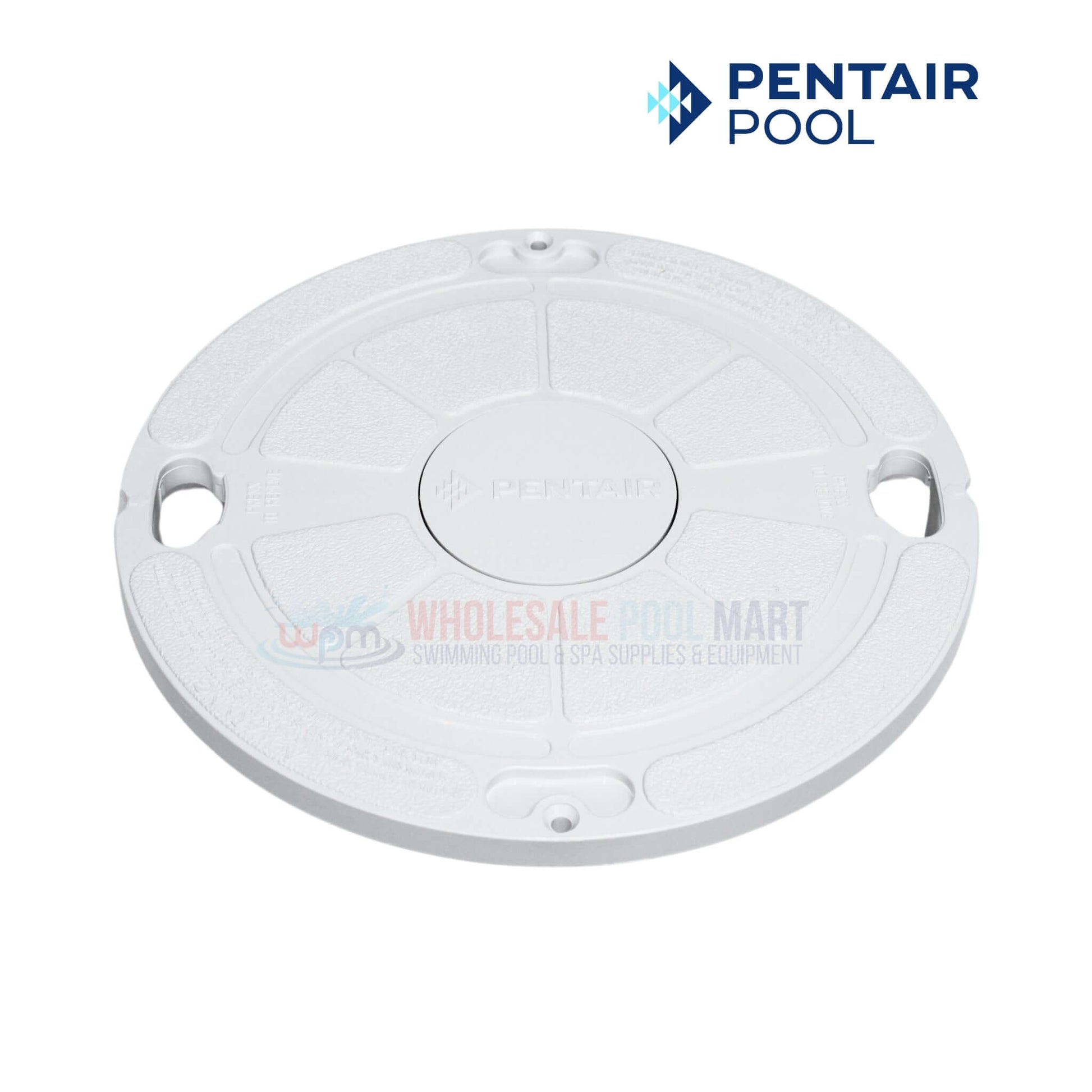 Pentair Admiral Skimmer Lid 85007400Z for S20 S15 skimmers in white, available at Wholesale Pool Mart WPM.