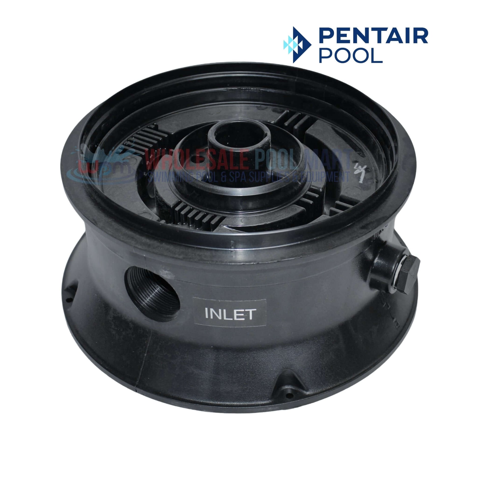 Pentair base with pipe plugs WC104-78P for Posi-Flo filters from Wholesale Pool Mart - durable and reliable.