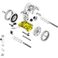 Pentair Bottom Cover Kit 360291 for Rebel and Warrior Cleaners, available at Wholesale Pool Mart WPM.