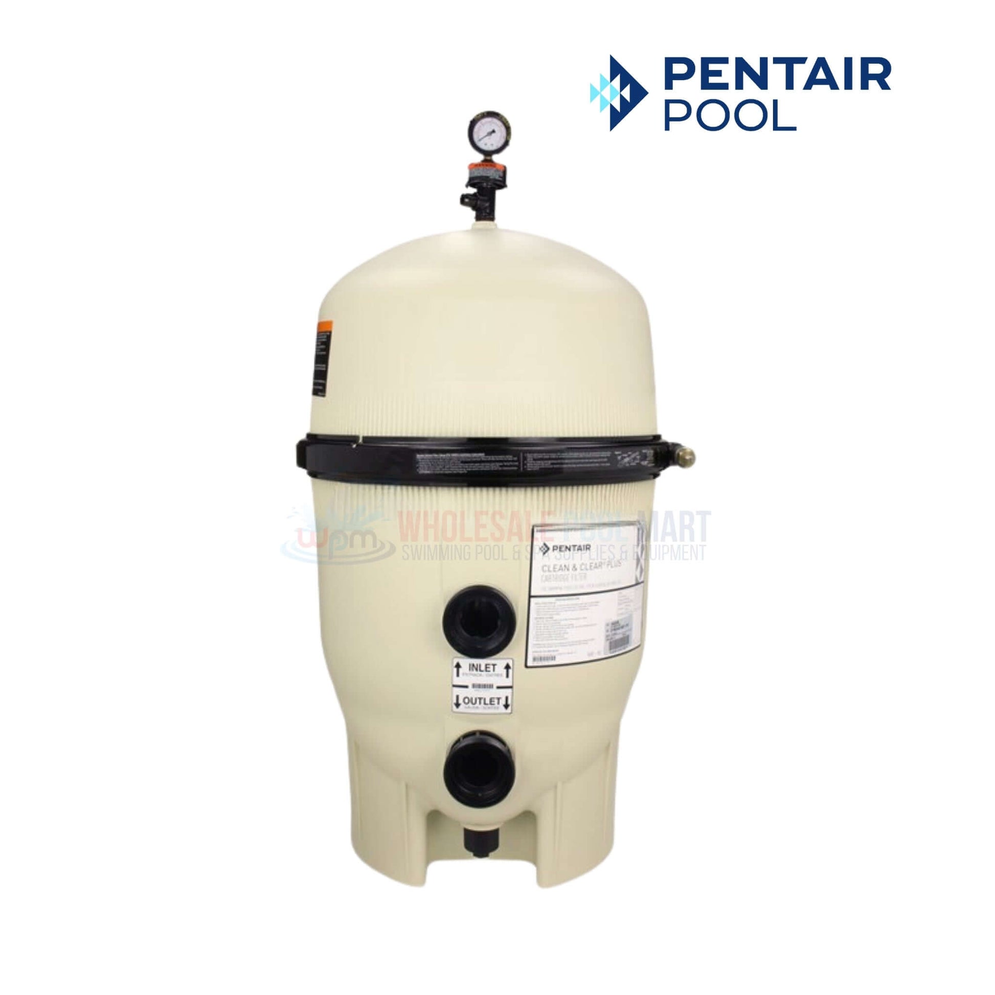 Pentair Clean & Clear Plus Cartridge Filter 320 sq ft | Wholesale Pool Mart WPM | 160340 pool water filtration.