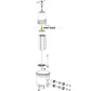 Pentair Clean & Clear Plus Filter Spring Barrel Nut Assembly 550-4250 550-4320 from Wholesale Pool Mart WPM