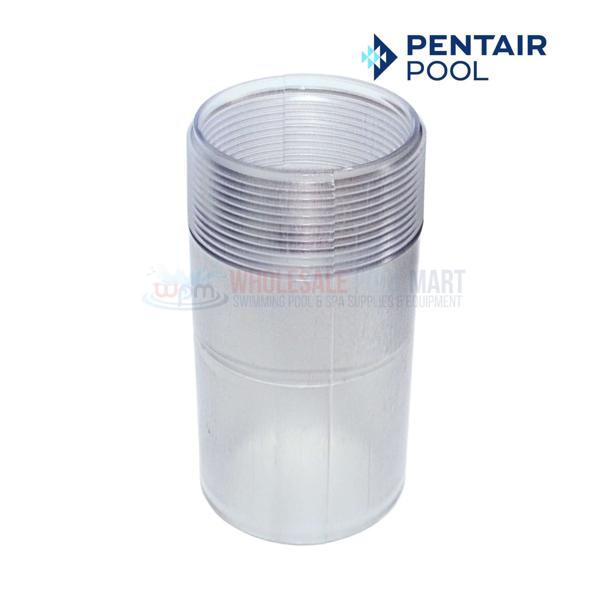 Pentair Clear Sight Glass Nipple 2 inch OEM 154566 for HiFlow valves from Wholesale Pool Mart WPM