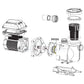Pentair diffuser O-Ring 355331 diagram for SuperFlo and Challenger pumps from Wholesale Pool Mart WPM.