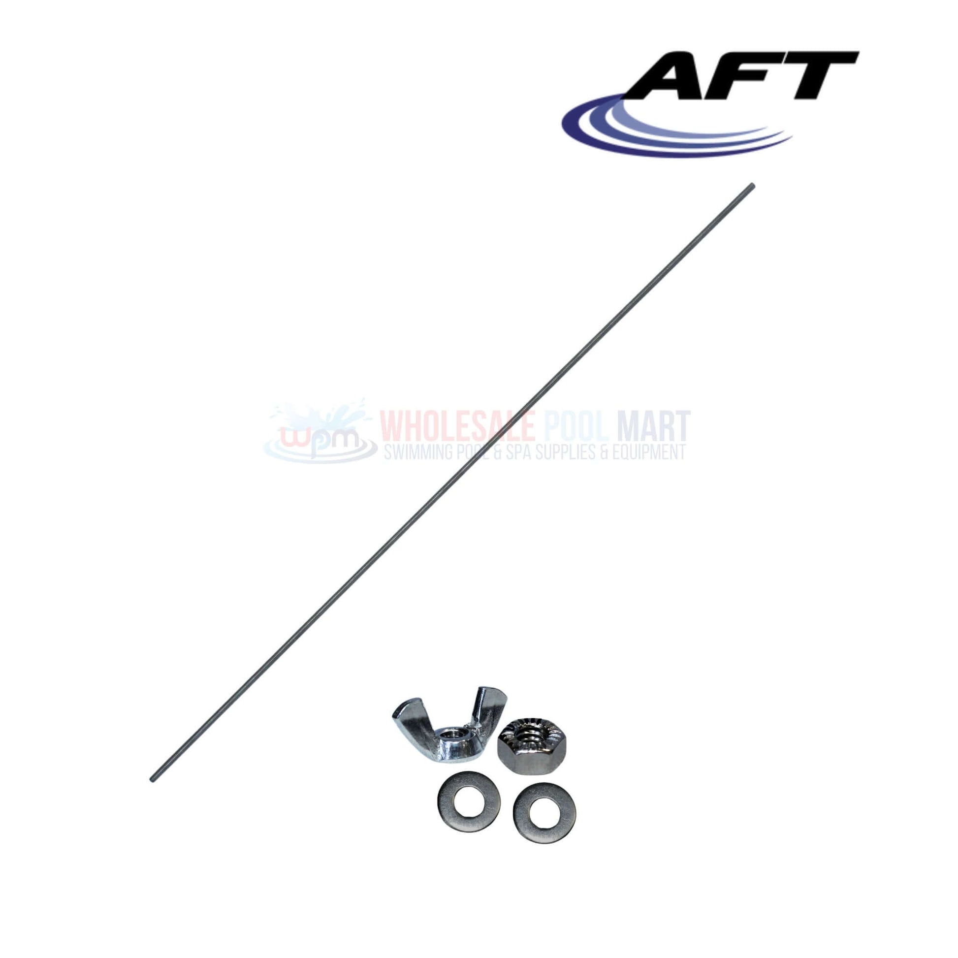 Pentair FNS Plus Filter Rod Assembly parts including tie rod and hardware, available at Wholesale Pool Mart WPM.